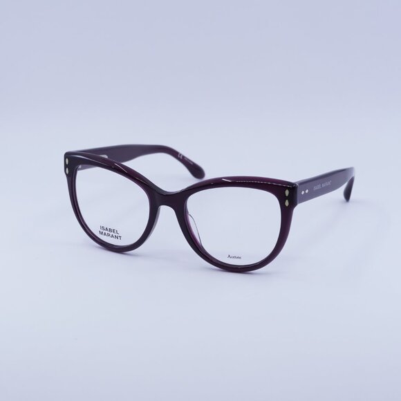 🕶️ New Isabel Marant IM 0089/G 0T7 Eyeglasses - Plum Frame 53mm - Picture 6 of 10
